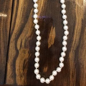 Faux Pearl Necklace